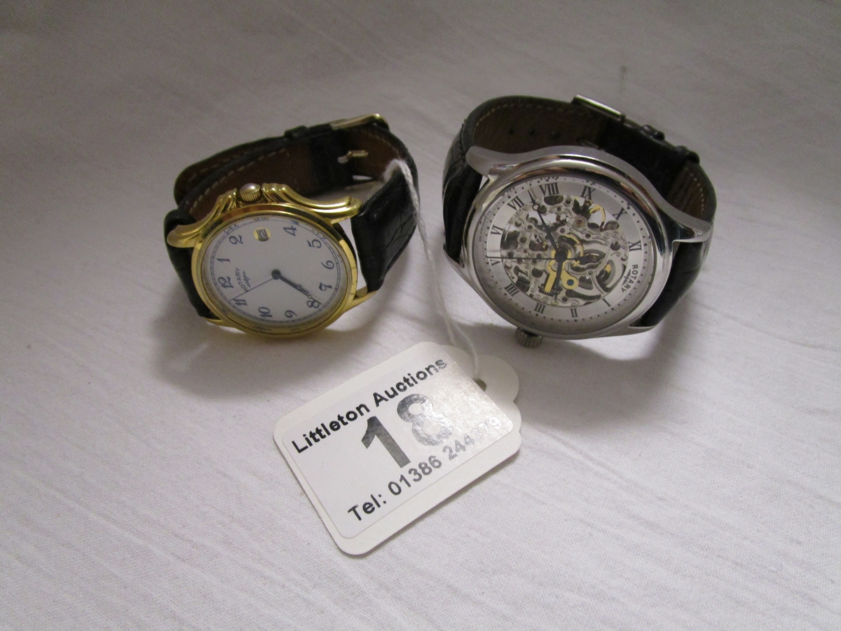 2 gent's Rotary watches