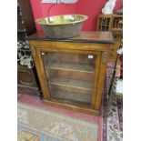 Walnut and ormolu mounted pier cabinet