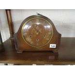 Early 20C mantle clock