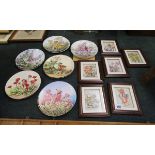 Collection of Flower Fairy plates & plaques