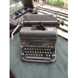 Retro Remington typewriter