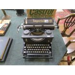 Vintage Imperial typewriter