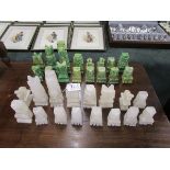 Onyx chess set