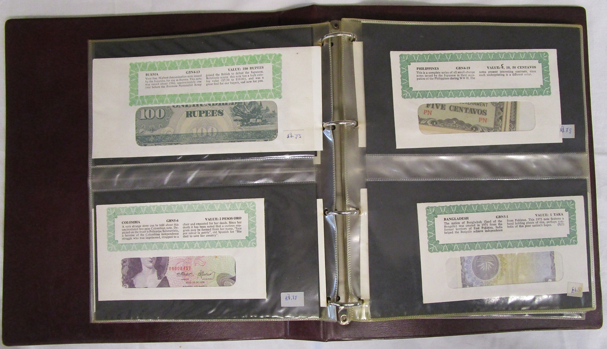 Folder of mint bank notes - Image 6 of 20