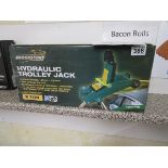 Hydraulic trolley jack