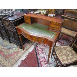 Reproduction mahogany bonheur du jour