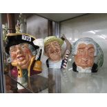 3 Royal Doulton Toby jugs - Gondolier, Town Cryer & Lawyer