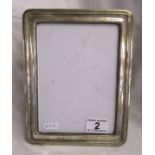 Silver picture frame