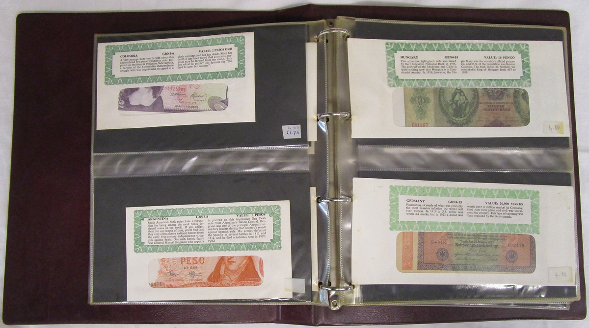 Folder of mint bank notes - Image 7 of 20