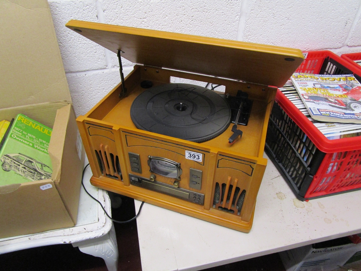 Reproduction record player