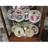 8 Royal Doulton series ware picture plates