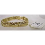 14ct gold bracelet (25.6g)