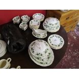 Foley china part dinner service - Everglades pattern