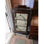 Mahogany china cabinet A/F