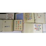 Stamps - 6 albums and stockbook - Mostly Commonwealth including good New Zealand & Malaysia