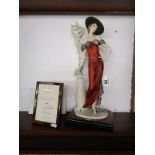 Giuseppe Armani figurine of Florence with certificate