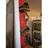 2 working Cuckoo clocks