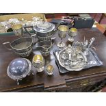 Collection of silver plate