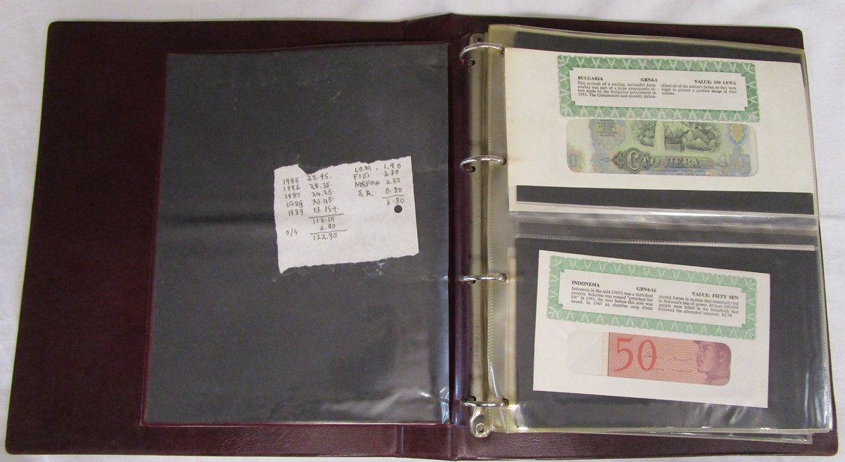 Folder of mint bank notes - Image 2 of 20