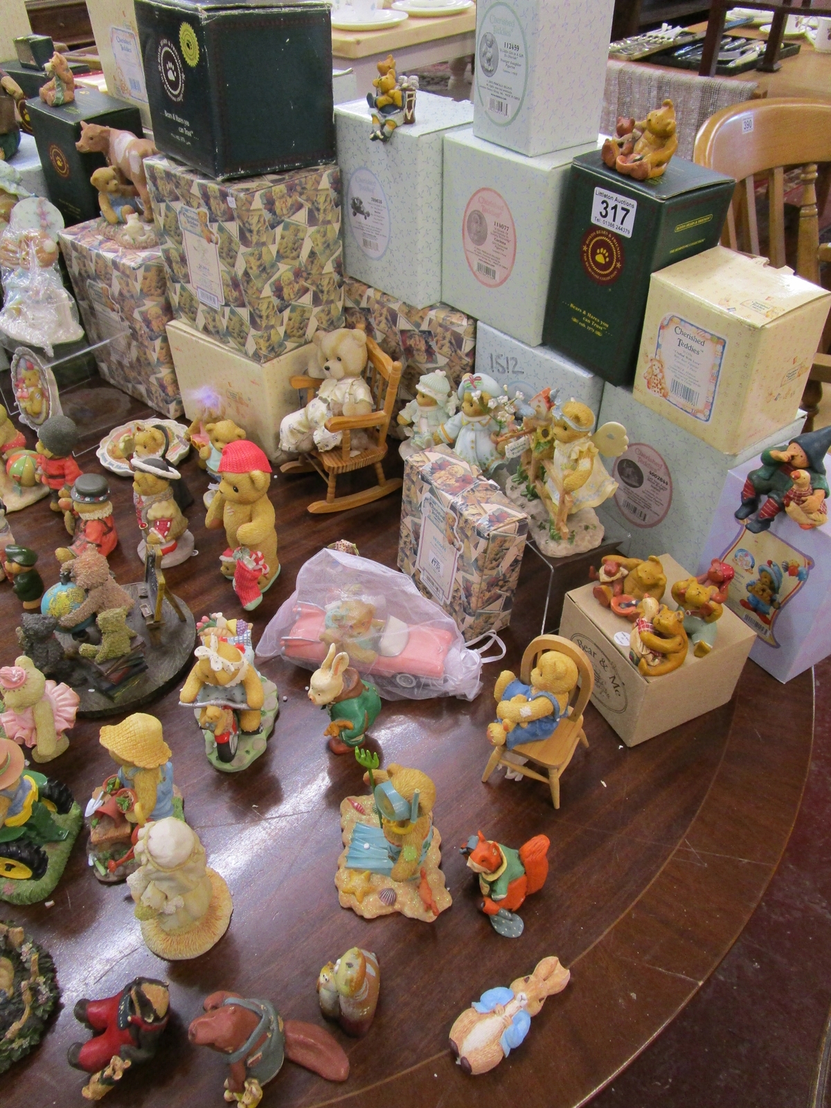 Huge collection of Cherished Teddies, Peter Fagan’s Bear and Me, Annekabouke Gnomy's Diaries etc. - Image 4 of 14