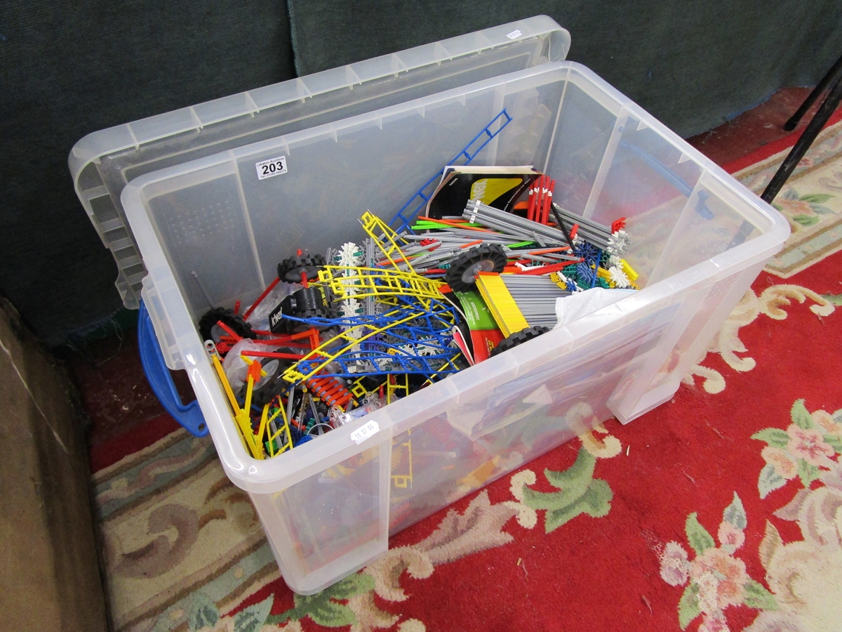 Large box of K'nex