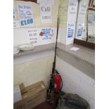 Collection of sea fishing rods