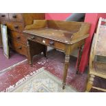 Early mahogany washstand