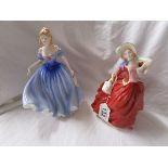 2 Royal Doulton figurines - HN1934 & HN3977