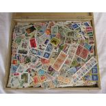 Stamps - Many hundreds - All World mostly on paper