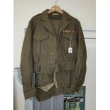 WWII Sergeant Majors Royal Artillery uniform