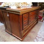 12 drawer sideboard with gilt detail