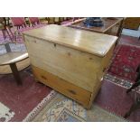 Pine mule chest