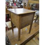 Oak sewing table