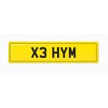Private Registration on retention document - X3 HYM