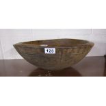 Early treen bowl