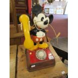 Novelty retro Micky Mouse telephone