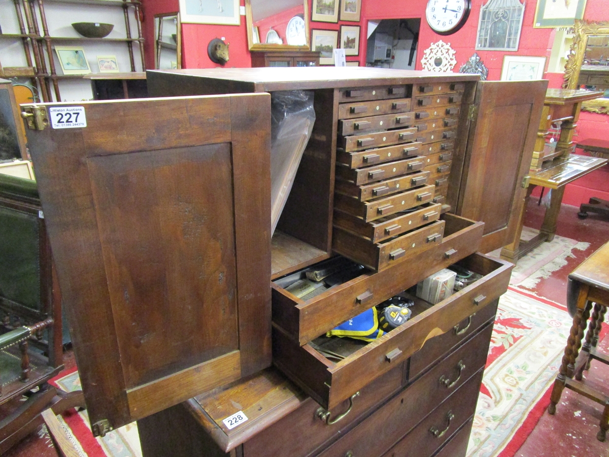 Large double side opening engineers fitted tool chest with contents - Image 2 of 8