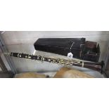 Clarinet with case