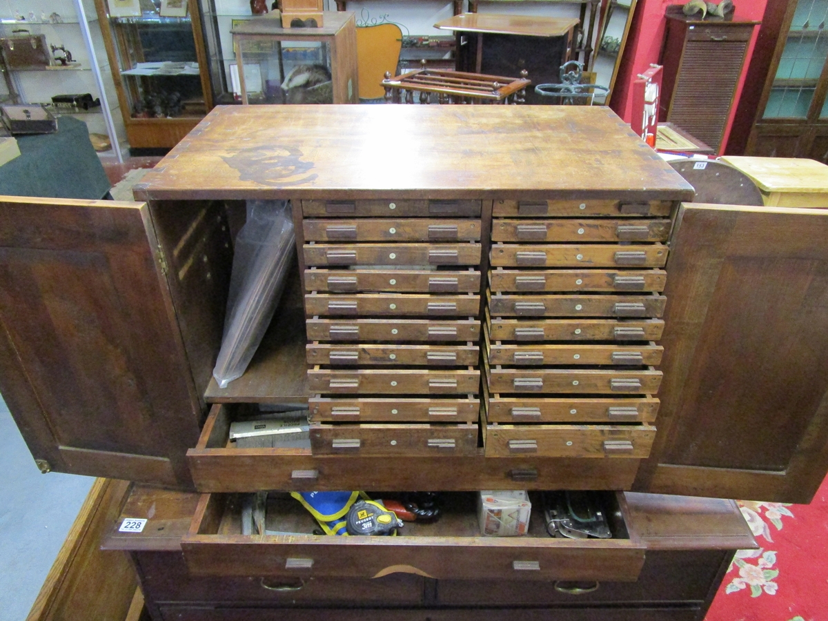 Large double side opening engineers fitted tool chest with contents - Image 4 of 8