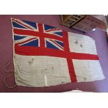 Flag - WWII White Ensign - Approx 6' x 11'