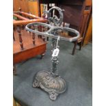 Cast iron stick stand