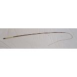 Ivory & silver handled carriage driving whip by Morgan of Old Bond St, London