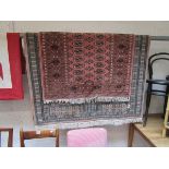 2 Persian style rugs