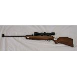 XOCET Air rifle by Webley & Scott .22 calibre with telescopic sighT