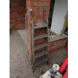 Wooden step ladders