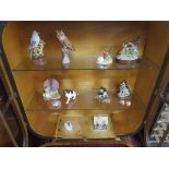 Cabinet of animal figures