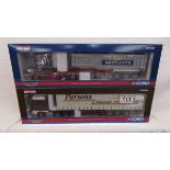 2 L/E Corgi Lorries - Bartlett's Bulker & Parsons Curtain Sider