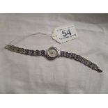 Ladies silver watch