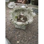 Stone planter