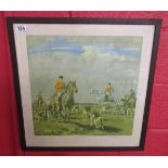 Hunting print - Sir Alfred Munnings - On the Moors
